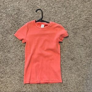 aritzia Coral Short Sleeve T-Shirt